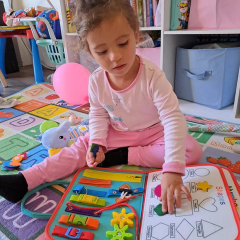 Creatief bord voor peuters - Maak leren leuk en boeiend