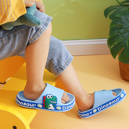 Kinderen Slippers Beeldverhaal