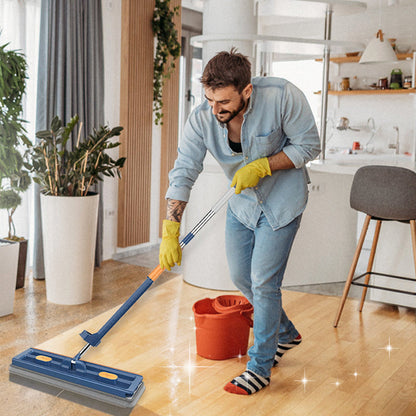 Roestvrijstalen grote vlakmop - duurzaam en efficiënt schoonmaakgereedschap