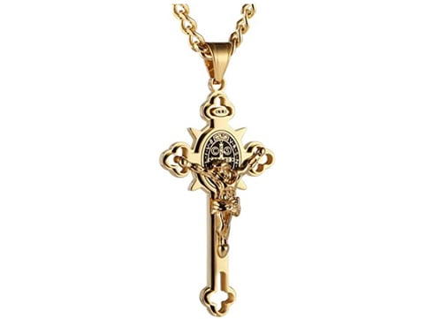 Jezus Kruis Amulet Hanger - Betekenisvolle Religieuze Sieraden voor Geloof en Inspiratie