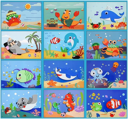 3D-schuimstickerpuzzel voor kinderen - leuke en creatieve activiteit