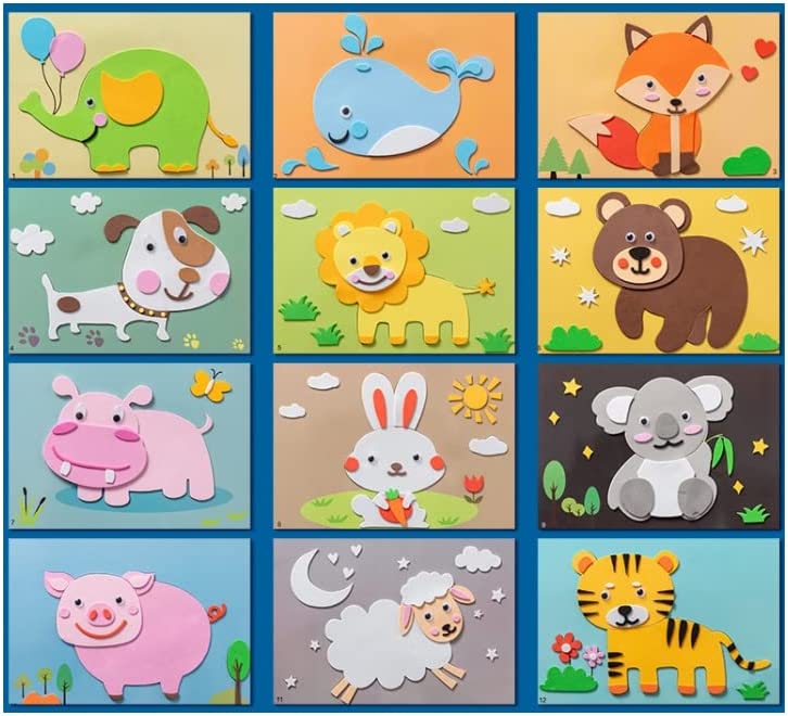 3D-schuimstickerpuzzel voor kinderen - leuke en creatieve activiteit