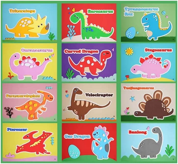 3D-schuimstickerpuzzel voor kinderen - leuke en creatieve activiteit