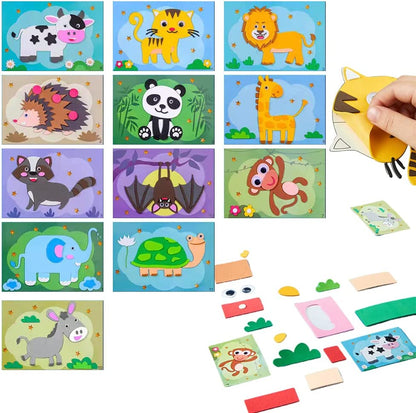 3D-schuimstickerpuzzel voor kinderen - leuke en creatieve activiteit