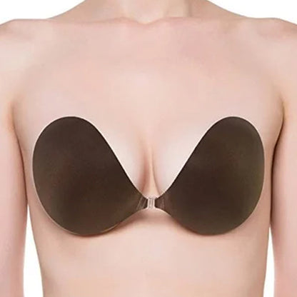 Duw-Omhoog Silicone Beha voor dames - Comfortabele, strapless ondersteuning