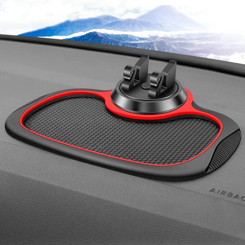 Multifunctionele antislipmat voor in de auto en automatische telefoonhouder - veilige grip en handig opbergen