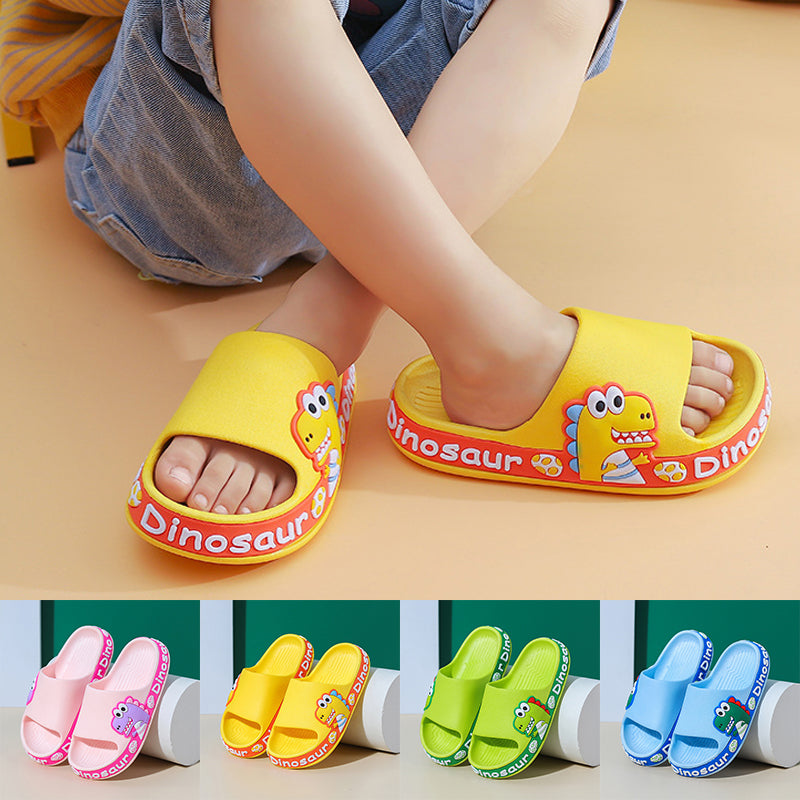 Kinderen Slippers Beeldverhaal