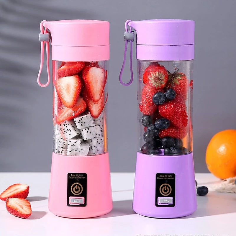 Mini Draagbare Sapcentrifuge Blender - Compacte USB Oplaadbare Smoothie Maker