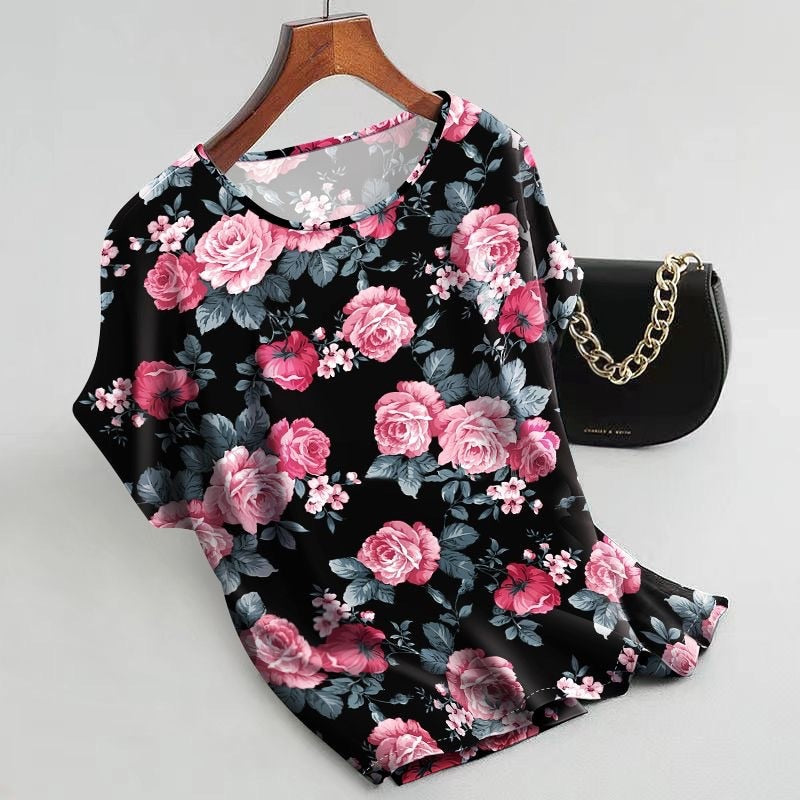 Blouse met bloemenprint voor dames - Trends en elegante top voor moeiteloze styling