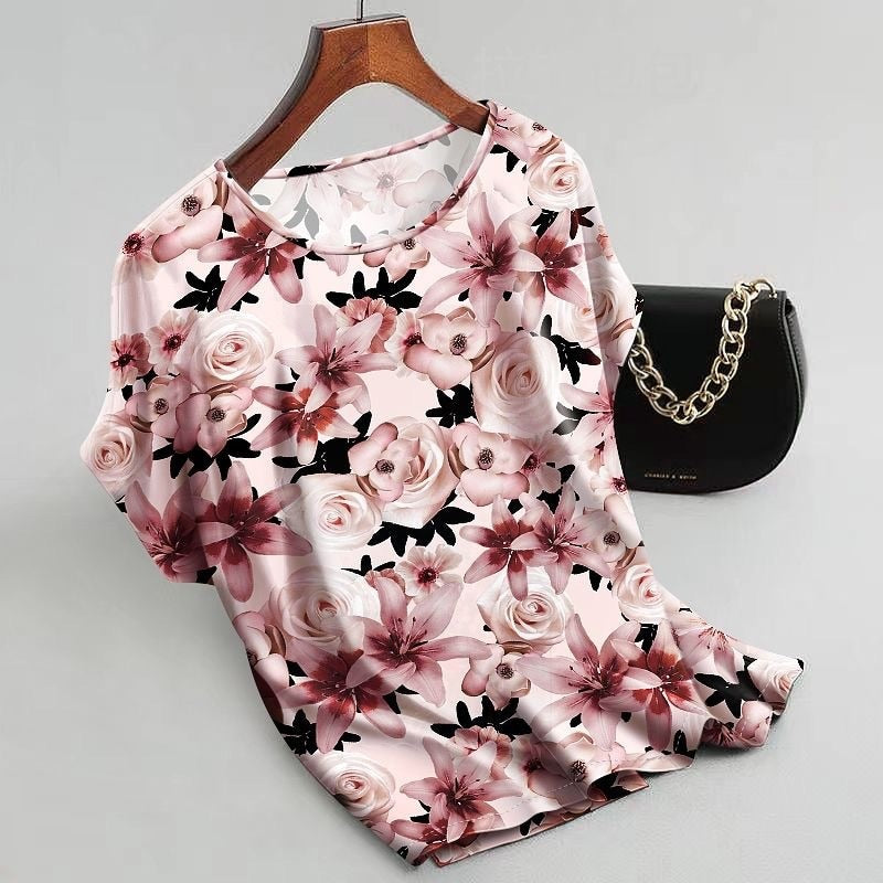 Blouse met bloemenprint voor dames - Trends en elegante top voor moeiteloze styling