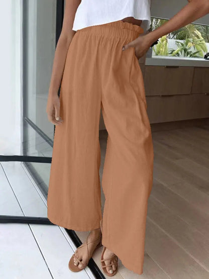 Damesbroek met hoge taille - Perfect voor kantoor- en vrijetijdslooks