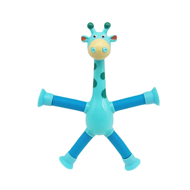 Giraffe Pop Buizen Lente Fidget - Leuk sensorisch speelgoed voor kinderen