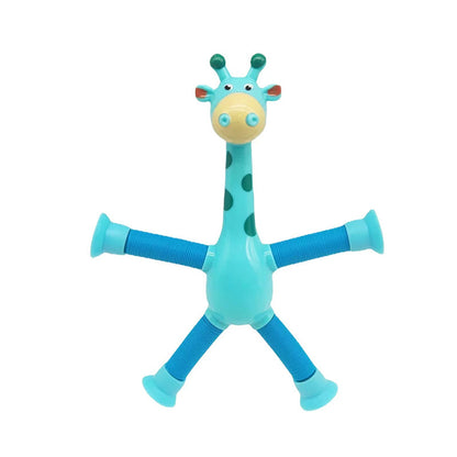 Giraffe Pop Buizen Lente Fidget - Leuk sensorisch speelgoed voor kinderen